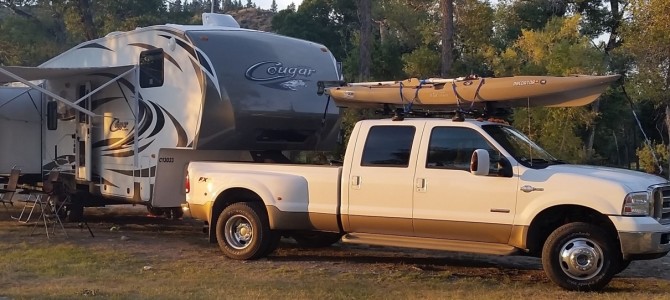 Fifth Wheel Kayak Carrier Love The Rv Life